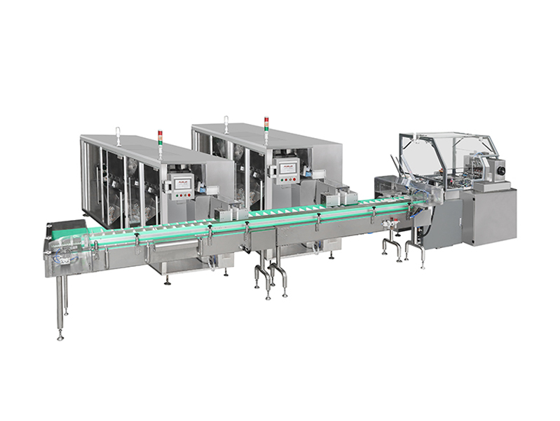 Disorderly bag unscrambler production line